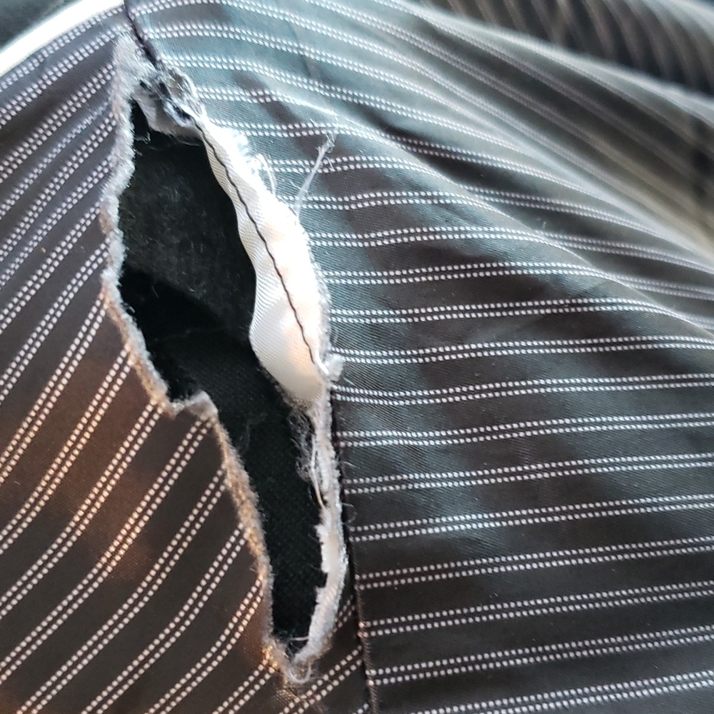 Black Single Button Blazer From Express Sz 18 - image 6